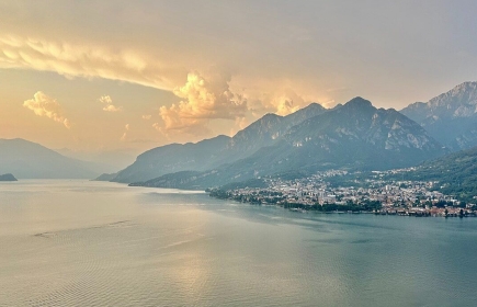 Lago di Como, seen from the Onno-Maiasno road by Olgierd Rudak CC 4.0 int