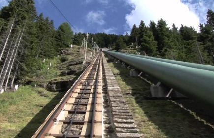 La scalinata del Ritom